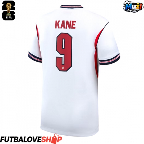 Dres Anglicko Harry Kane #9 Domáci MS 2026 Krátky Rukáv